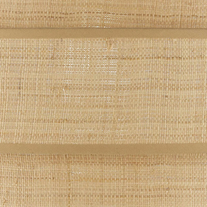 Maura 6 Chandelier - Natural & Satin Black