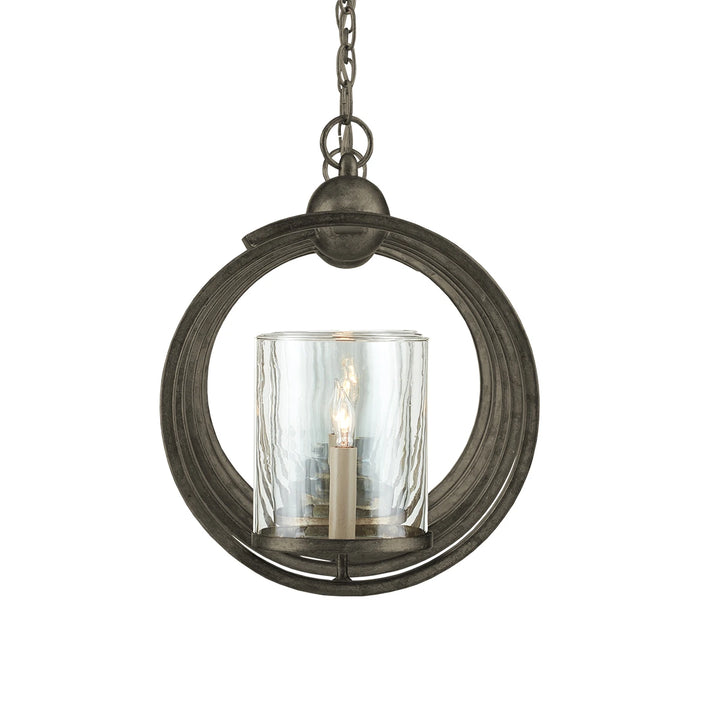 Maximus 5 Medium Chandelier - Pyrite Bronze & Clear