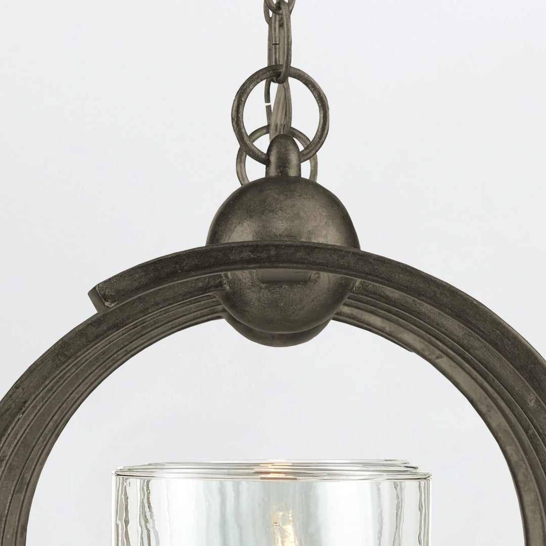Maximus 5 Medium Chandelier - Pyrite Bronze & Clear