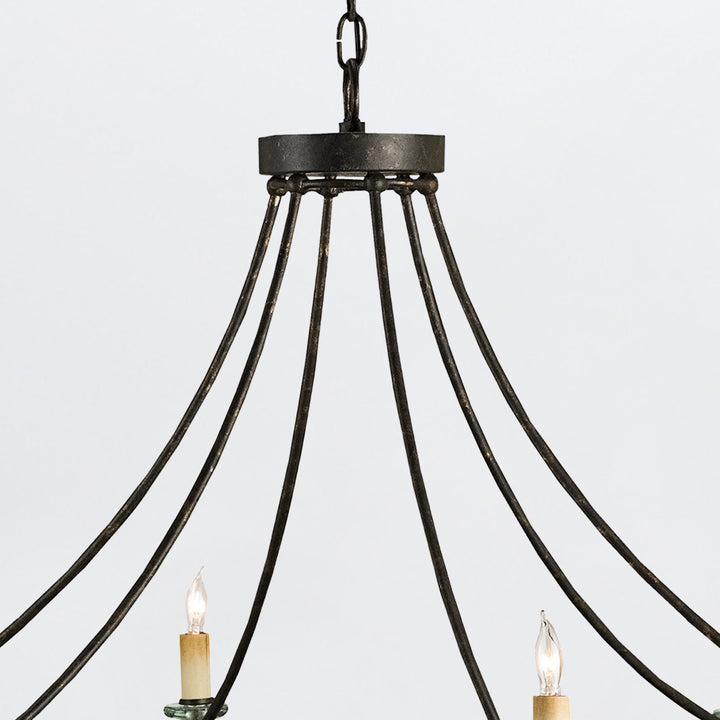Novella 6 Large Chandelier - Mayfair