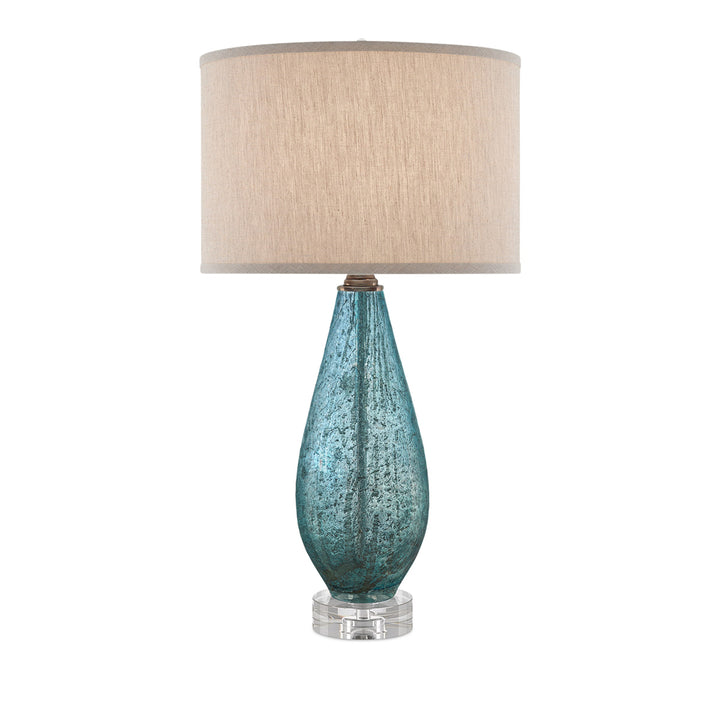 Optimist 1 Table Lamp - Pale Blue Speckle