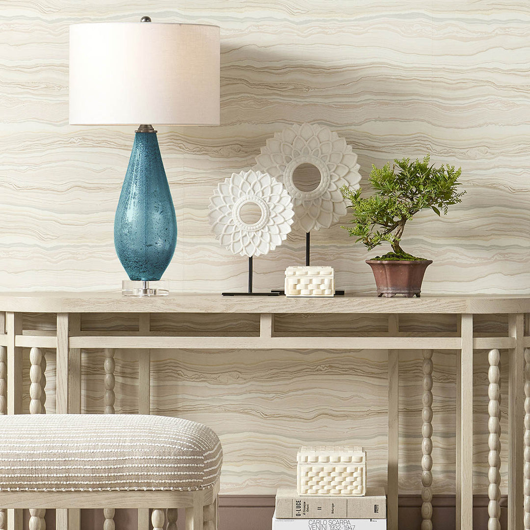 Optimist 1 Table Lamp - Pale Blue Speckle