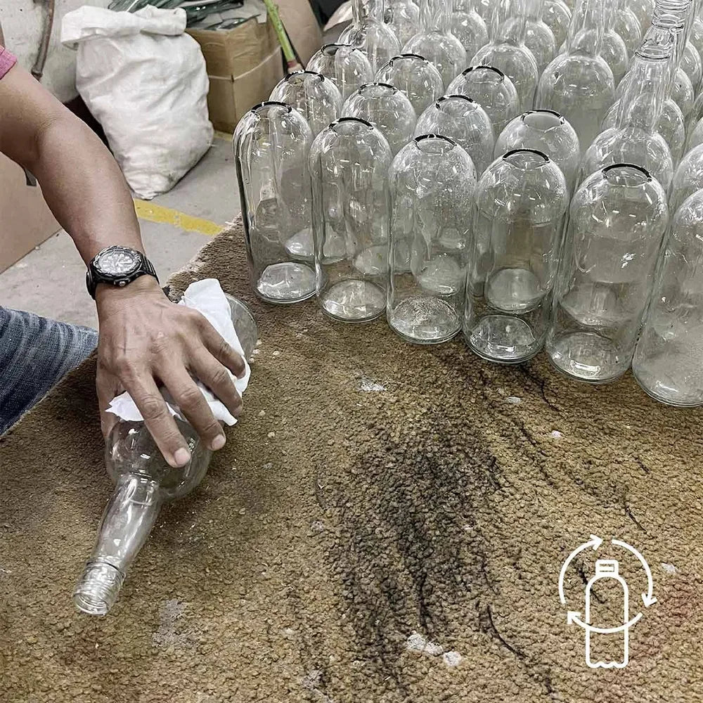 Settat 5 Chandelier - Silver Leaf