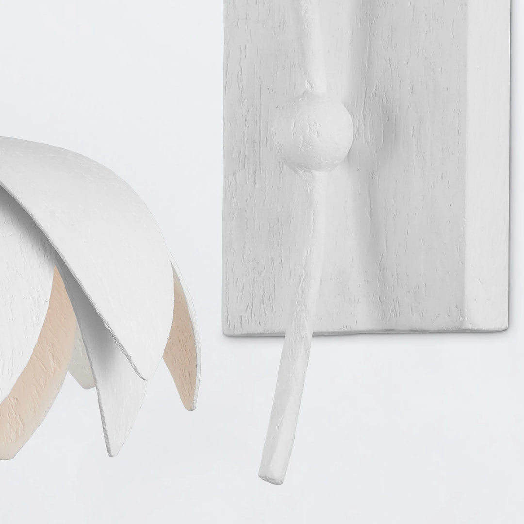 Sweetheart 1 Wall Light - Gesso White