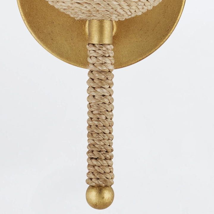 Vichy 1 Wall Light - Contemporary Gold Leaf