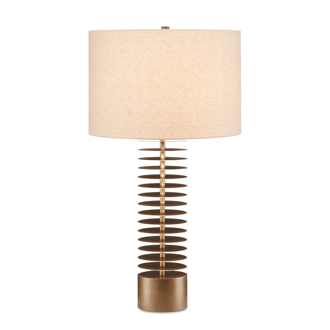 Walwyn 1 Table Lamp - Antique Brass