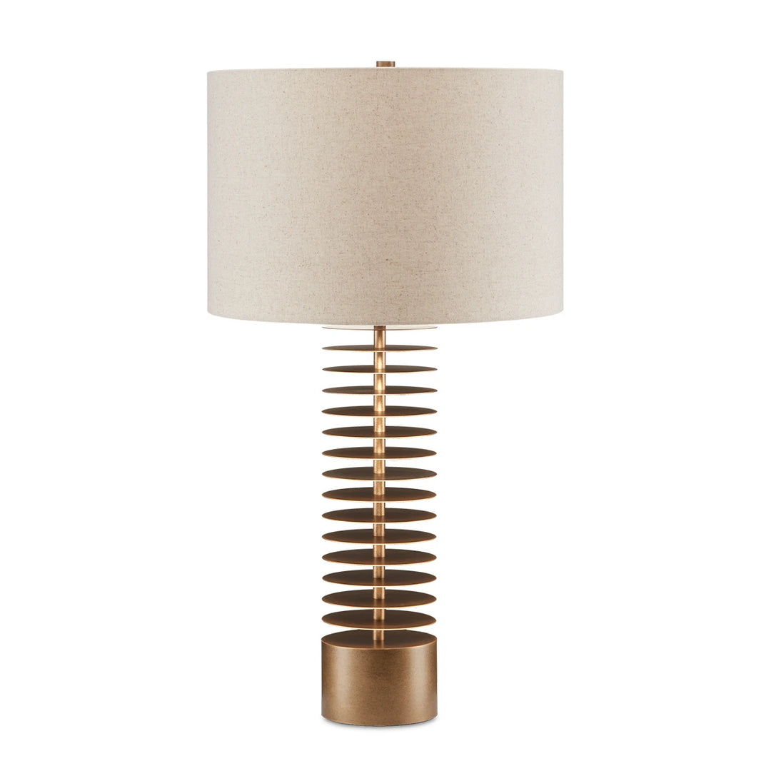 Walwyn 1 Table Lamp - Antique Brass