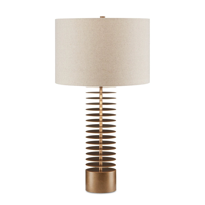Walwyn 1 Table Lamp - Antique Brass