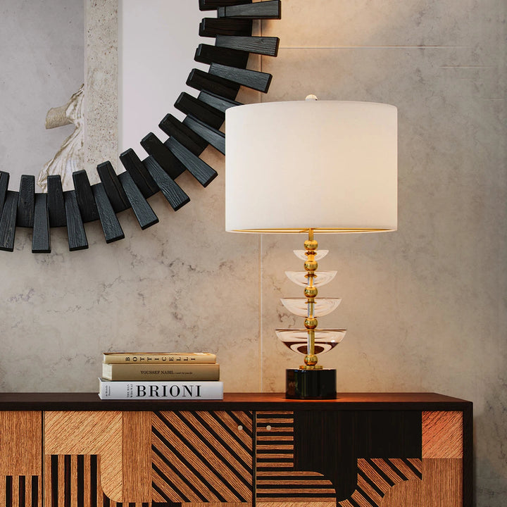 Waterfall 1 Table Lamp - Brass