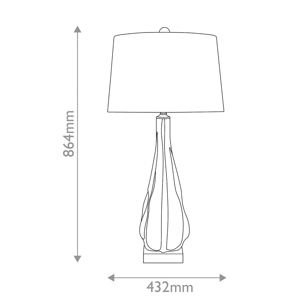 Zephyr 1 Table Lamp - Green