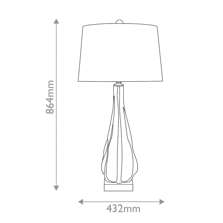 Zephyr 1 Table Lamp - Green