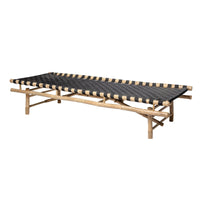 Bloomingville Outdoor Vida Bamboo Daybed in Black