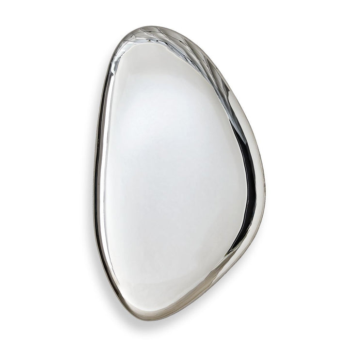 Jelly Bean Wall Sculpture - Silver