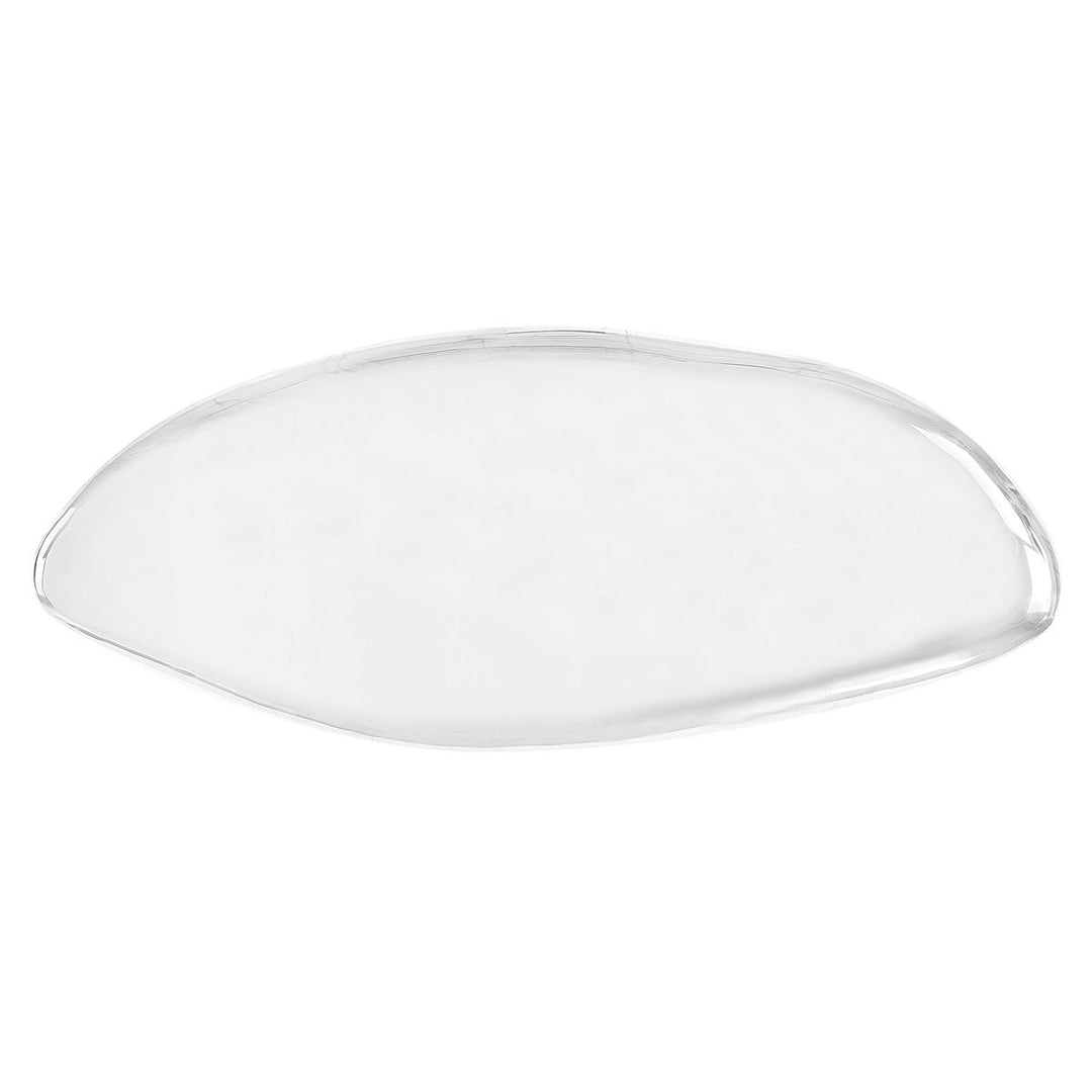 Jelly Bean Wall Sculpture - Silver