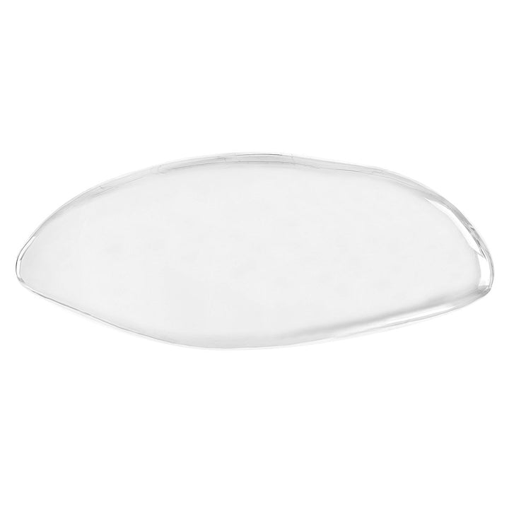 Jelly Bean Wall Sculpture - Silver