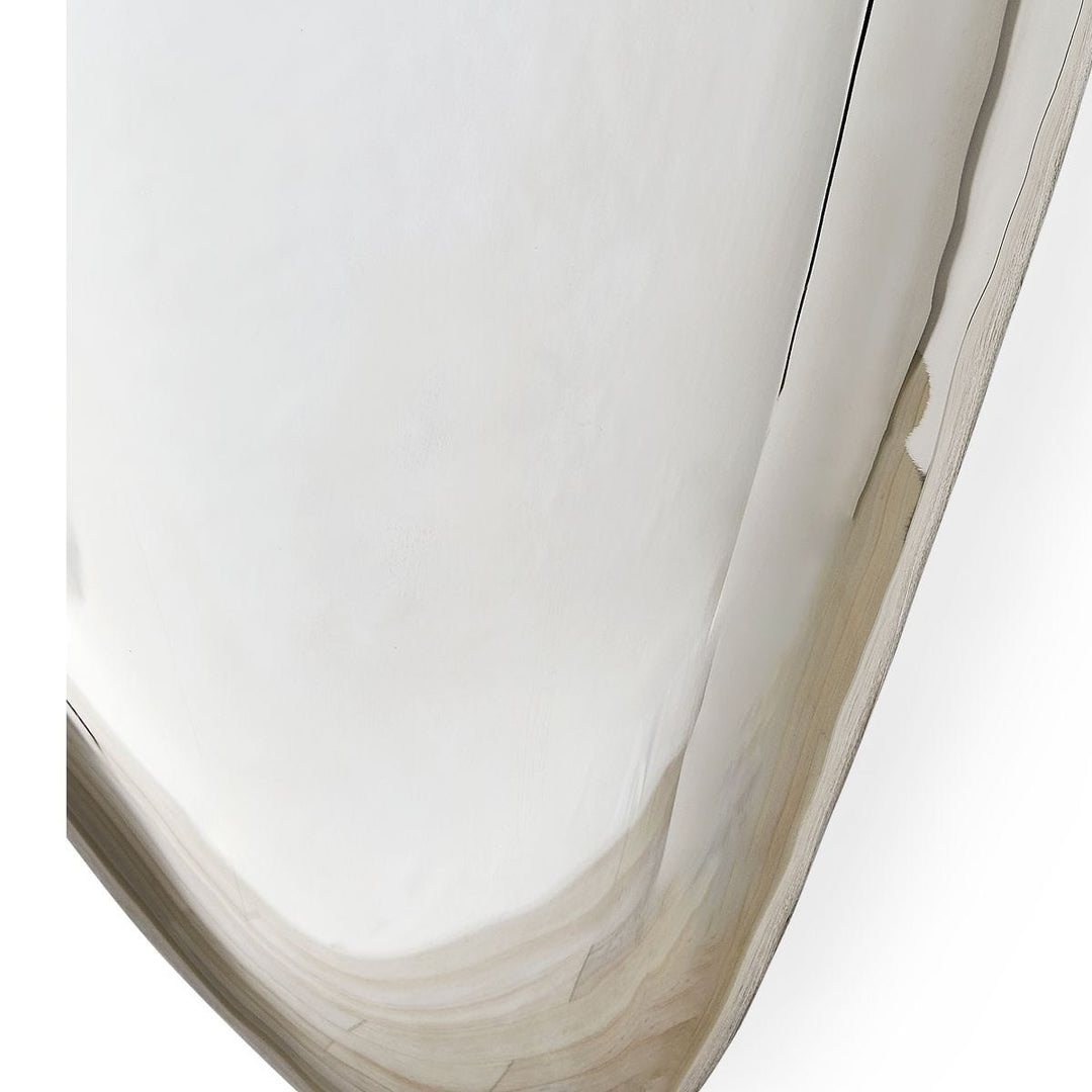 Jelly Bean Wall Sculpture - Silver