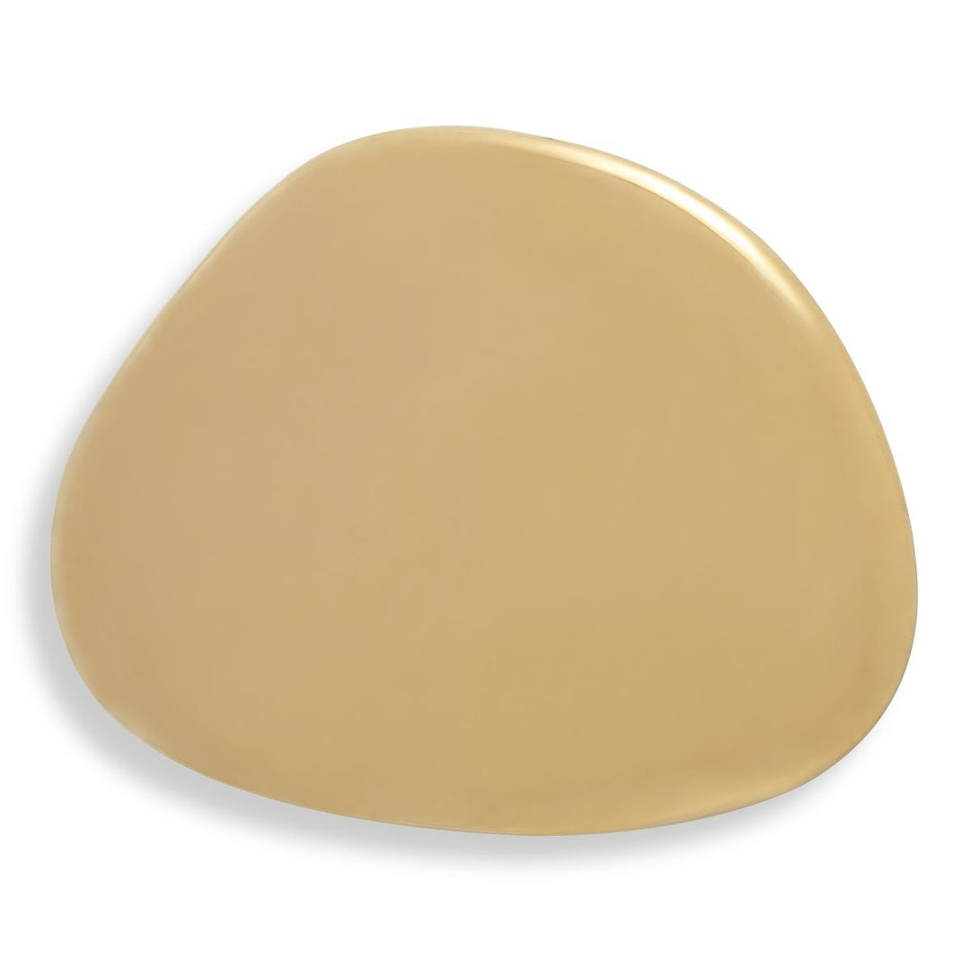 Jelly Bean Wall Sculpture - Gold