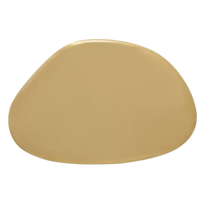Jelly Bean Wall Sculpture - Gold