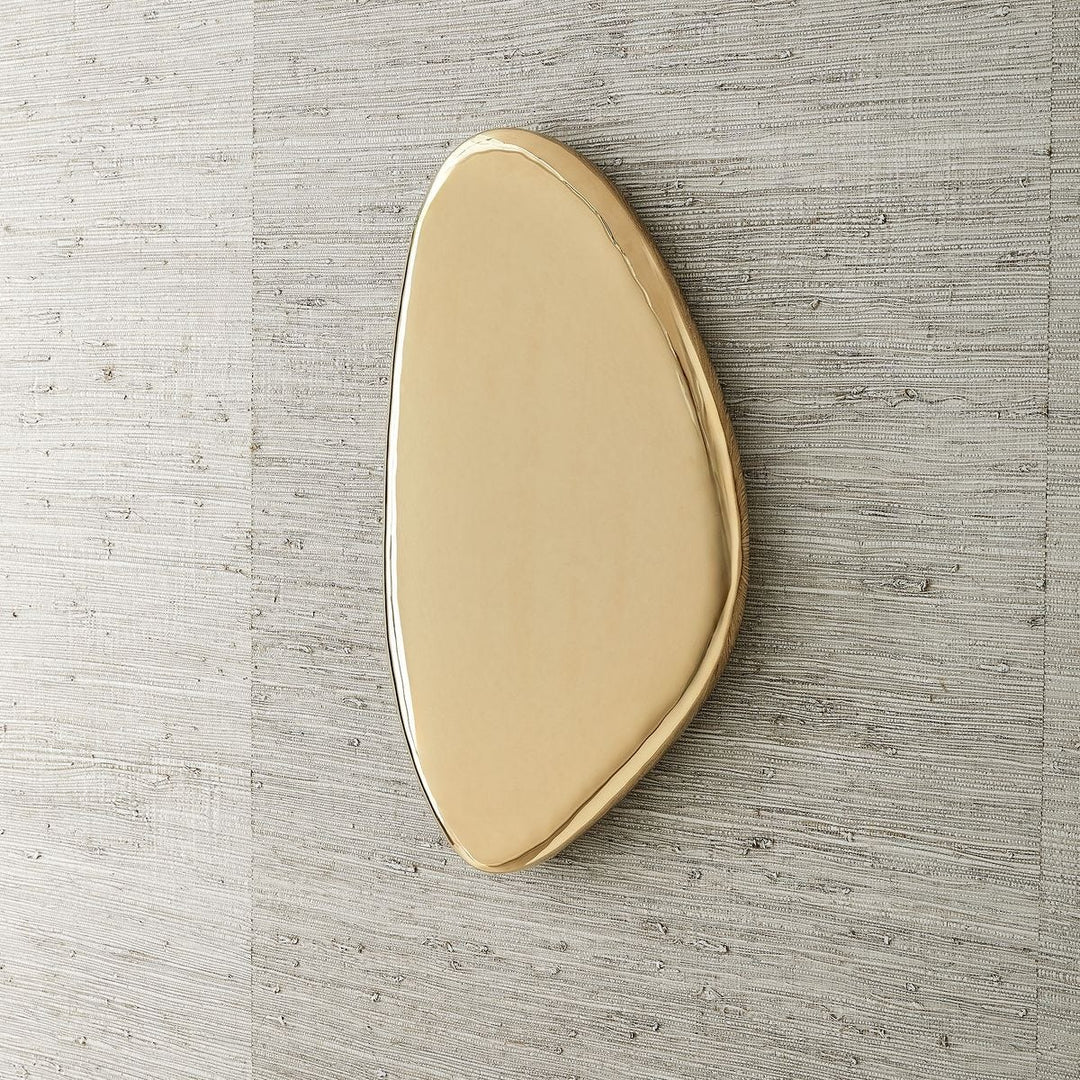 Jelly Bean Wall Sculpture - Gold