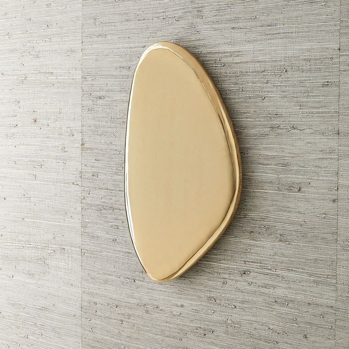 Jelly Bean Wall Sculpture - Gold