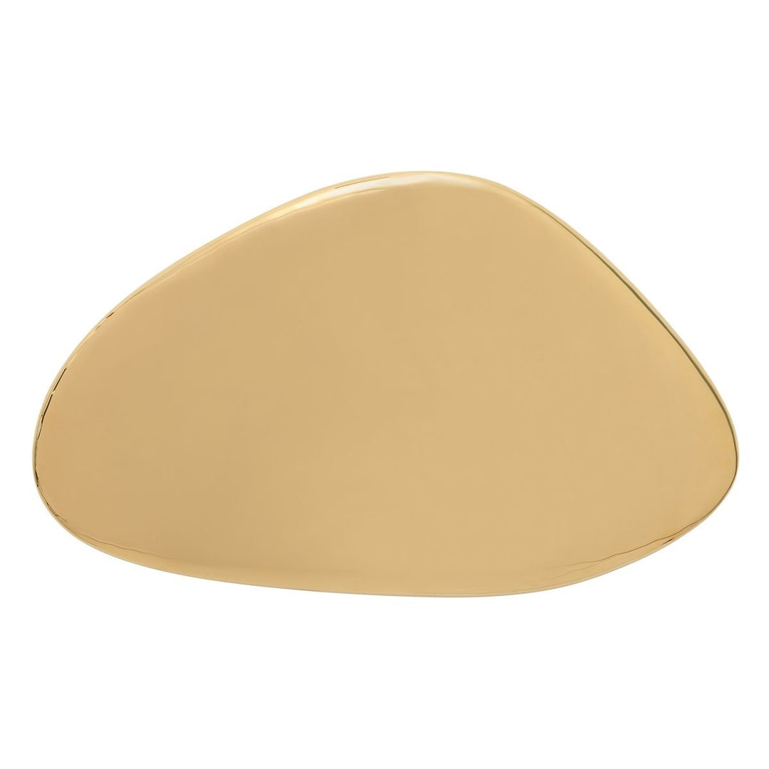 Jelly Bean Wall Sculpture - Gold