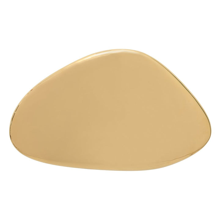 Jelly Bean Wall Sculpture - Gold
