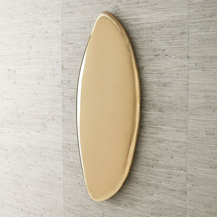 Jelly Bean Wall Sculpture - Gold