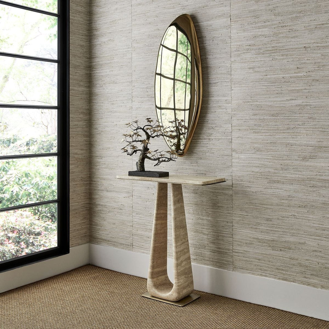 Jelly Bean Wall Sculpture - Gold