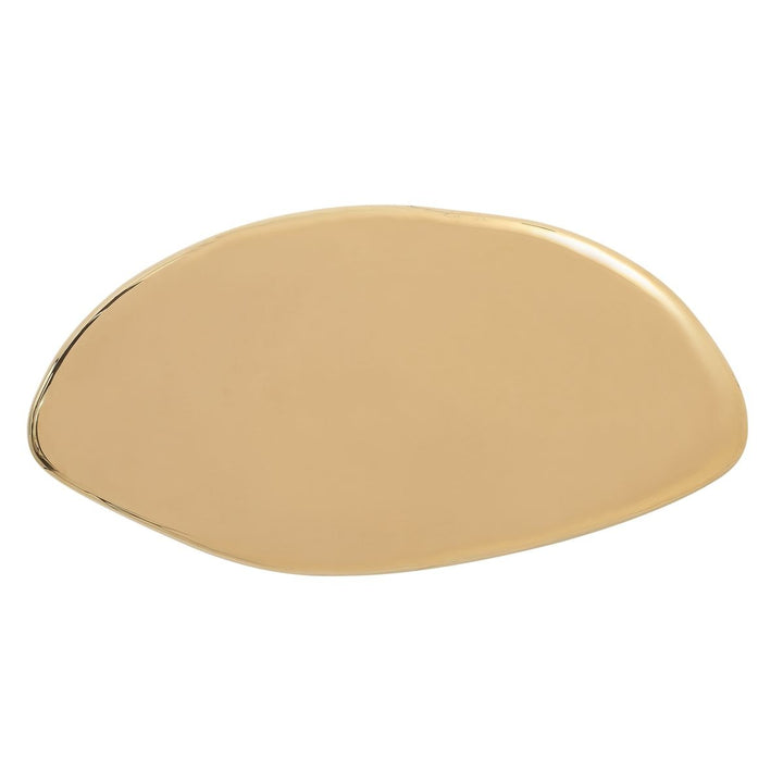 Jelly Bean Wall Sculpture - Gold