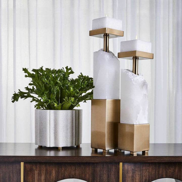 Black Label Ebena Set of 2 Candle Holders Uttermost 3