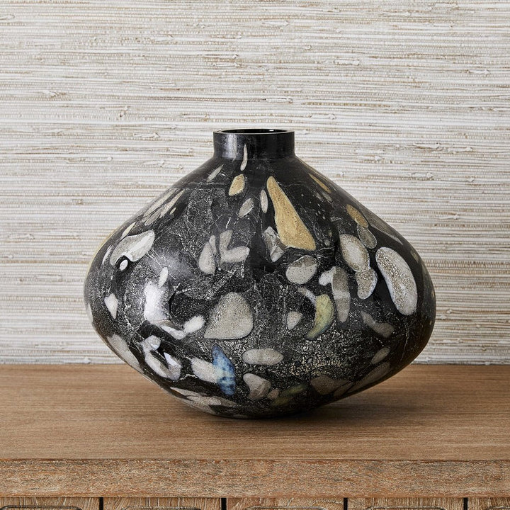 Black Label Pebble Large Vase Uttermost 3
