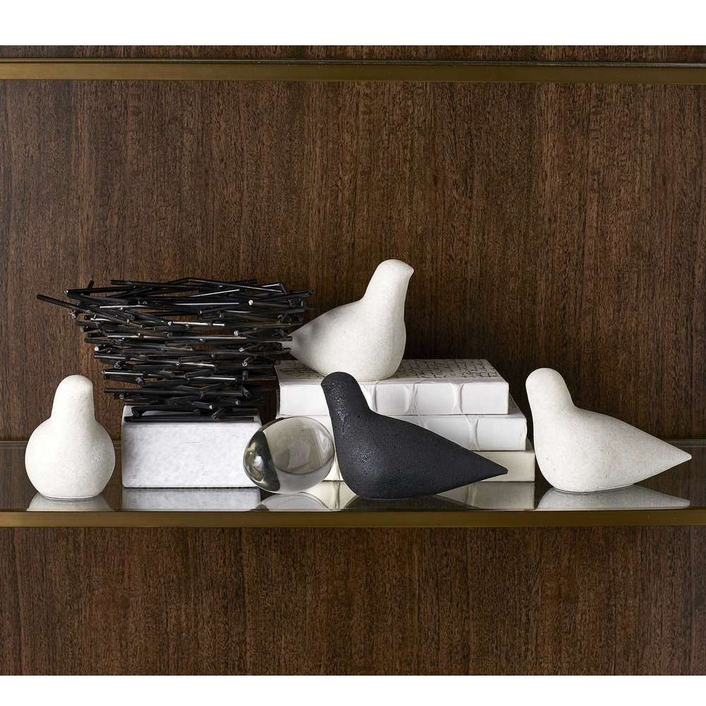 Black Label Flock Bird Sculpture Set Uttermost 3