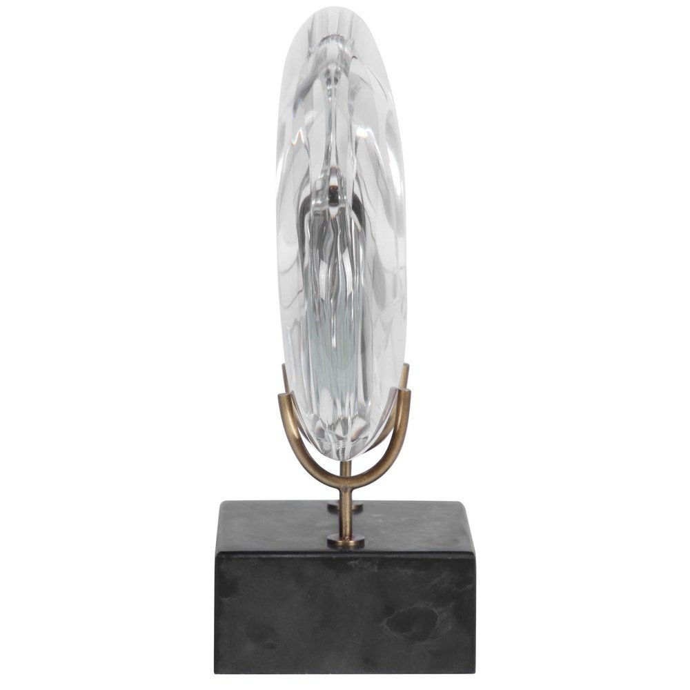 Black Label Minion Sculpture - Crystal Reclining Uttermost 5