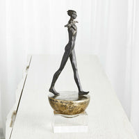 Uttermost Black Label Man Finding Balance Sculpture