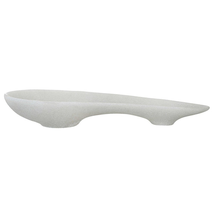 Black Label Double Scoop Bowl - White Uttermost 1