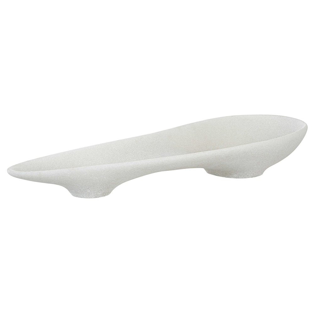 Black Label Double Scoop Bowl - White Uttermost 5