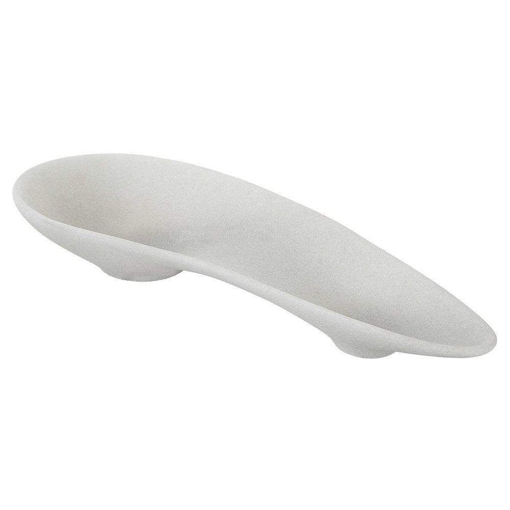 Uttermost Black Label Double Scoop Bowl - White