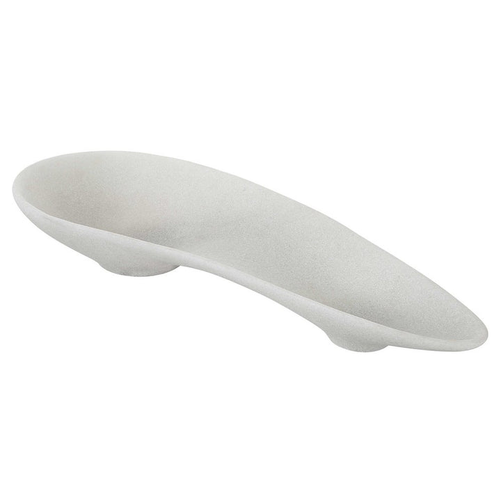 Black Label Double Scoop Bowl - White Uttermost 6