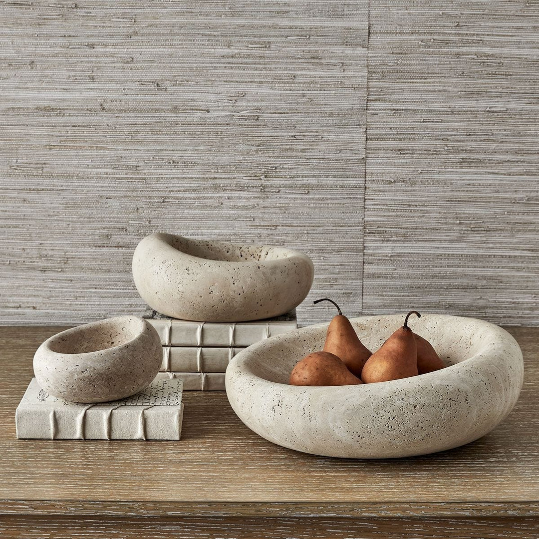 Swaddle Bowl - Travertine Large