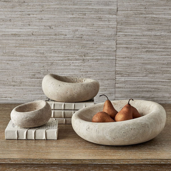 Swaddle Bowl - Travertine Large