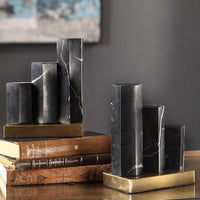 Uttermost Black Label Nate Bookends - Set of 2