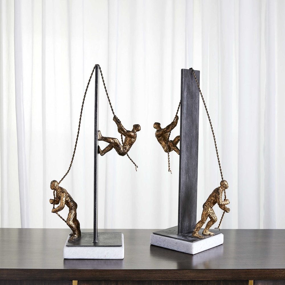 Uttermost Black Label The Climb Sculpture