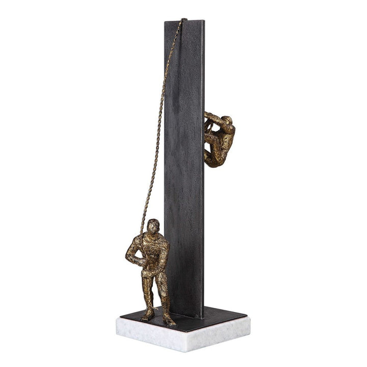 Black Label The Climb Marble Sculpture Uttermost 3