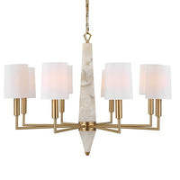 Uttermost Black Label Gathering, 8 Light Chandelier