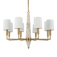 Uttermost Black Label Gathering, 8 Light Chandelier