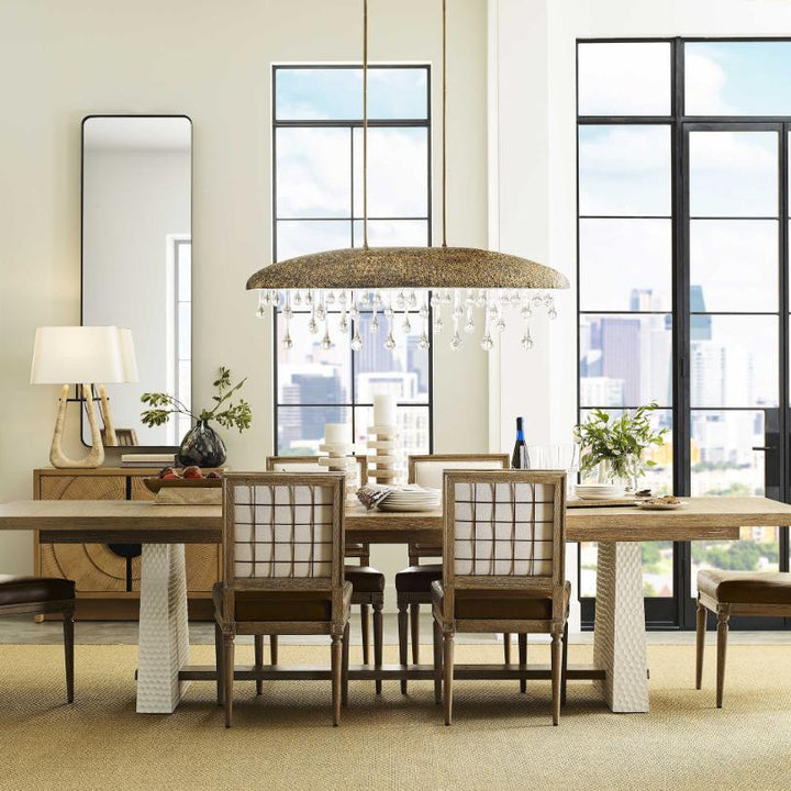 Downpour Brass & Glass Droplet Pendant Light