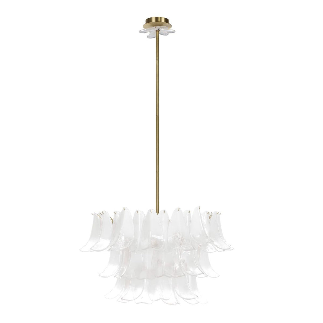 White Lotus 10 Pendant Light