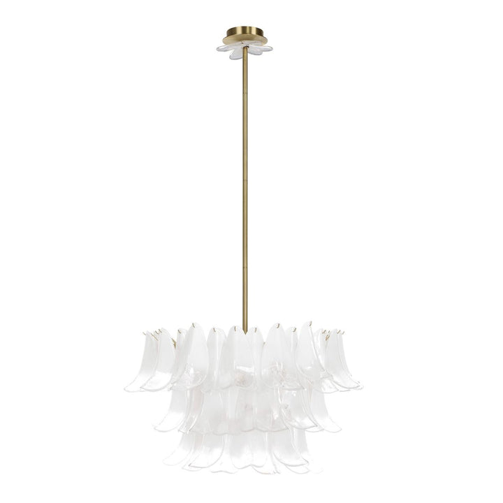 White Lotus 10 Pendant Light
