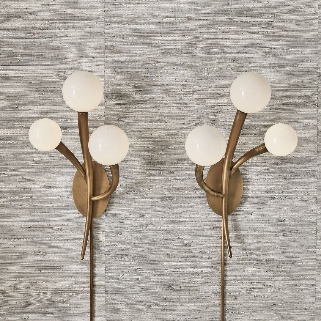 Cornet 3 Light Wall Sconce - Left