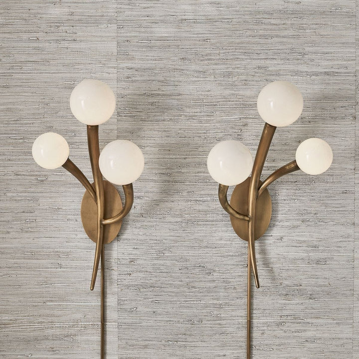 Cornet 3 Light Wall Sconce - Left